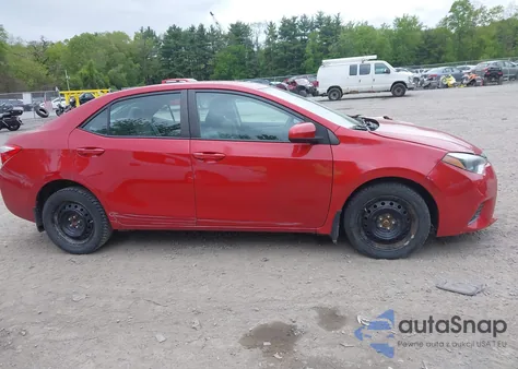 2016 Toyota Corolla Le from USA, damaged, VIN 2T1BURHE3GC703514